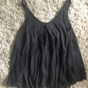 Black Lace Tank